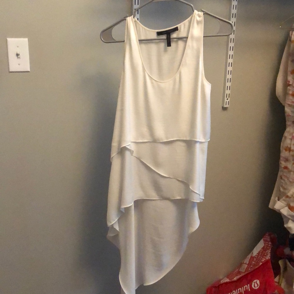 BCBG long asymmetrical top